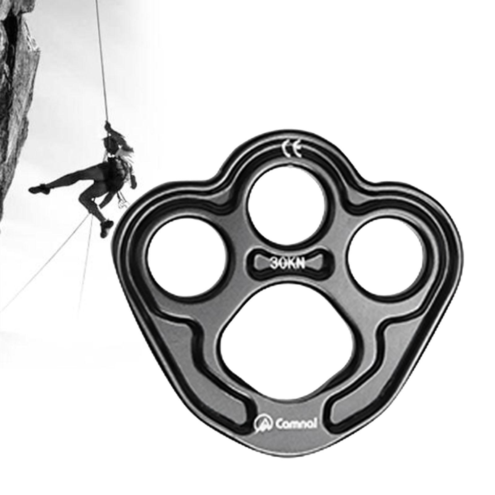 28KN Aluminum Rigging Anchor Plate Rock Climbing Rappelling Equipment