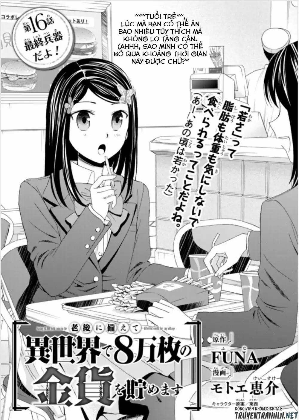 tiết kiệm 80.000 vàng ở thế giới khác cho tuổi già của tôi chapter 16 1