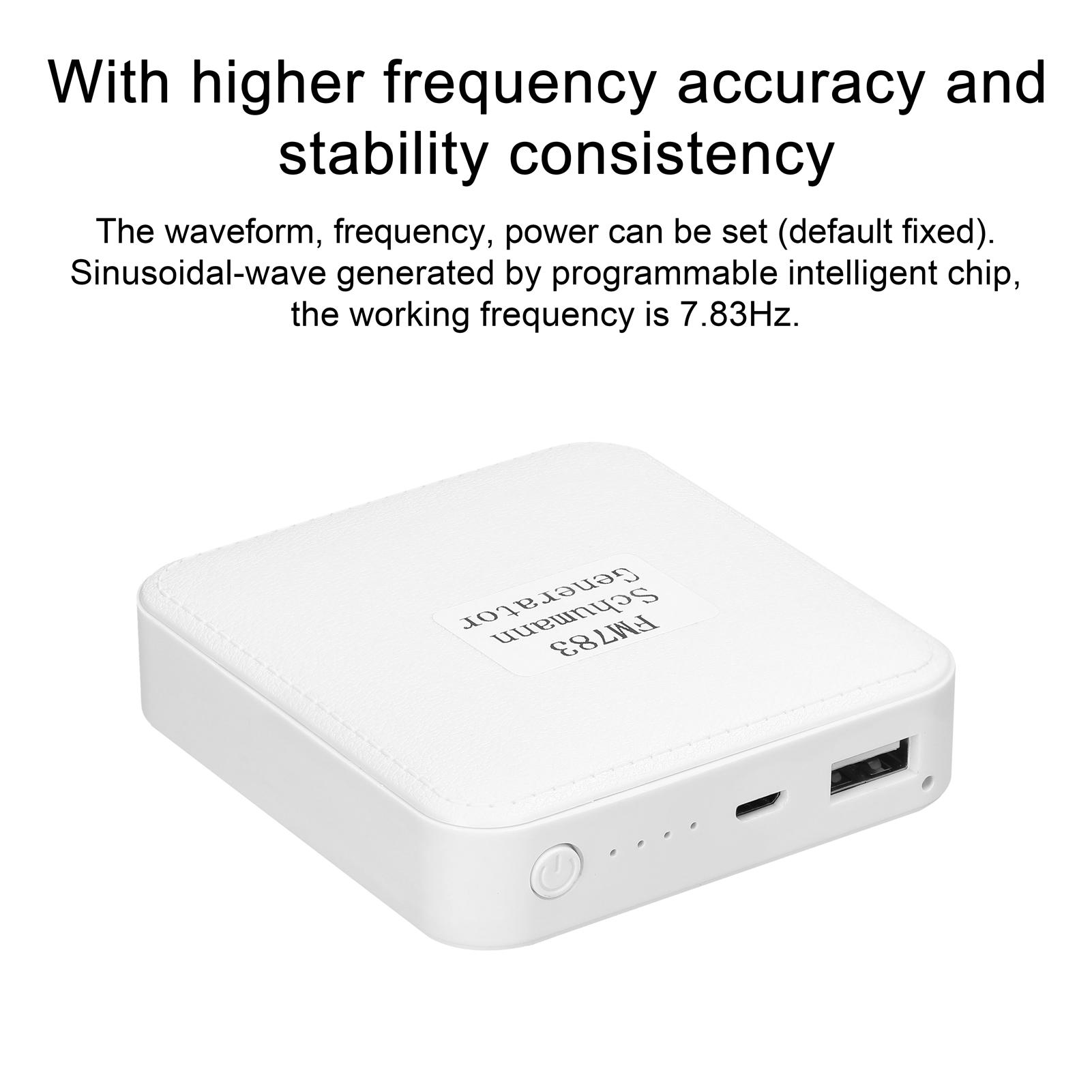 FM783 Schumann Wave Generator Sound Improving Low Frequency Pulse Intelligentize Sinewave Generators Precise Frequency with USB Cable