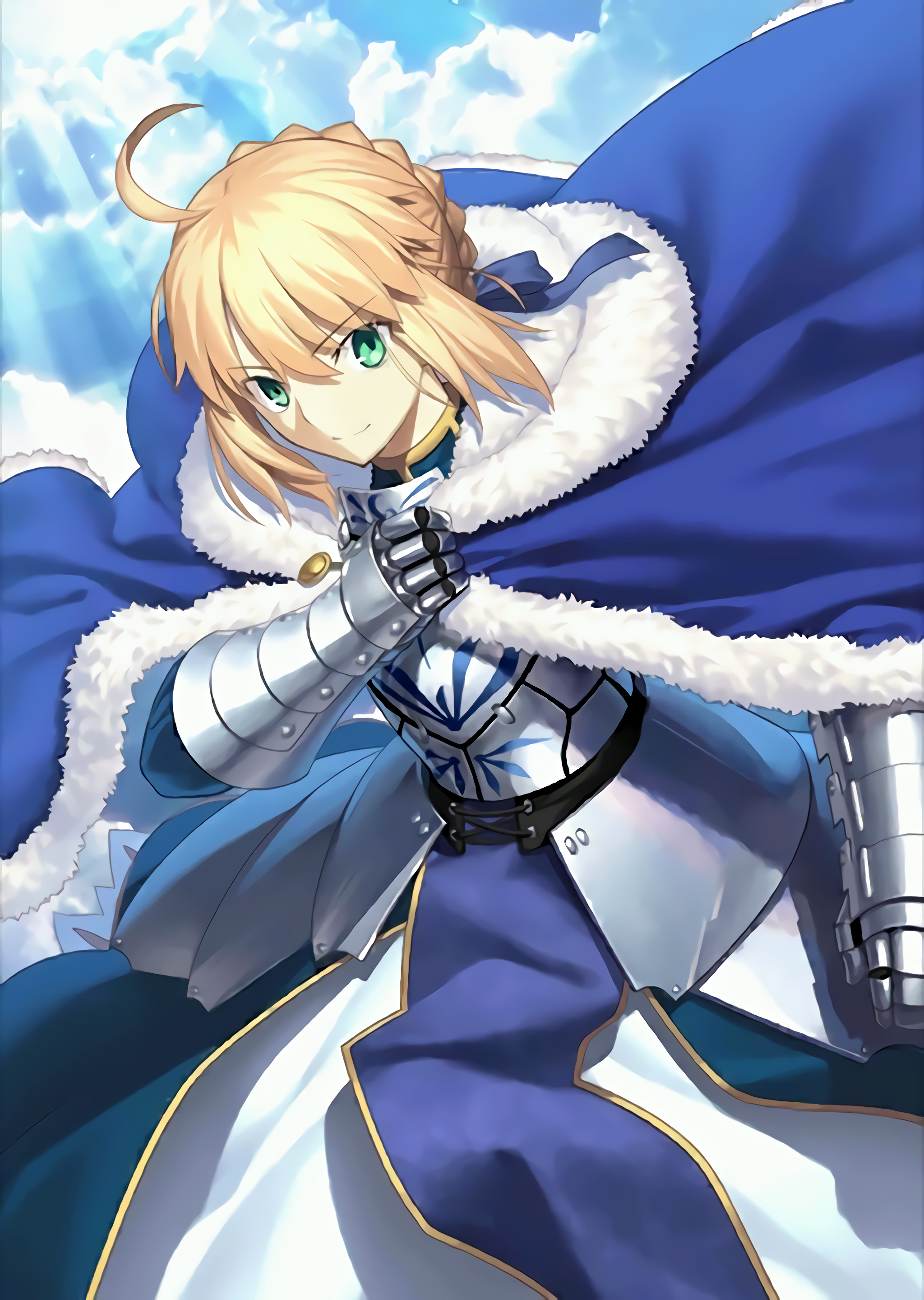 Tranh Poster SET 5 tấm Fate/Stay Night ANIME MANGA 21cmx30cm ảnh khác nhau