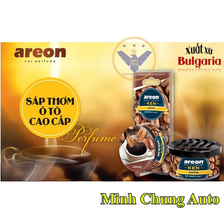 Sáp thơm ô tô AREON hương cafe - Khử mùi ô tô, phòng ngủ, phòng khách