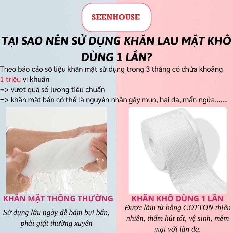 Khăn mặt dùng 1 lần Animerry, khăn mặt khô, giấy đa năng tiện lợi, dễ sử dụng