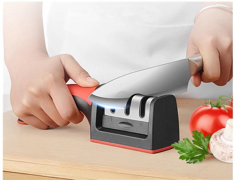 Dụng cụ mài dao kéo – tiện lợi trong gian bếp – nhanh làm bén dao kéo