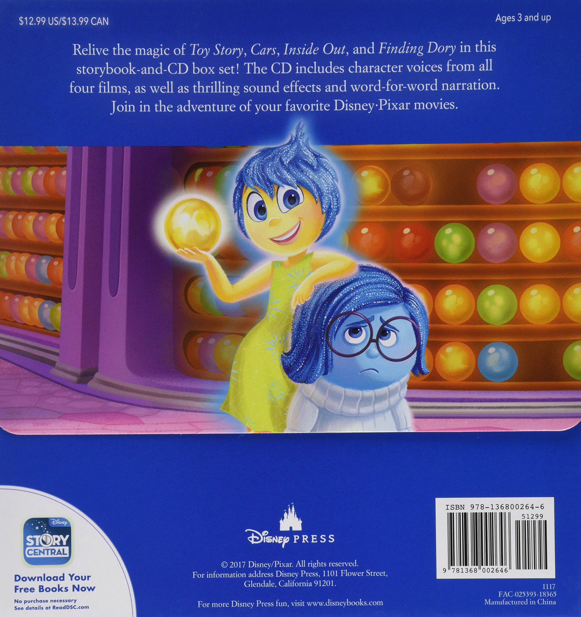 Disney-Pixar Read-Along Storybook and CD Box Set