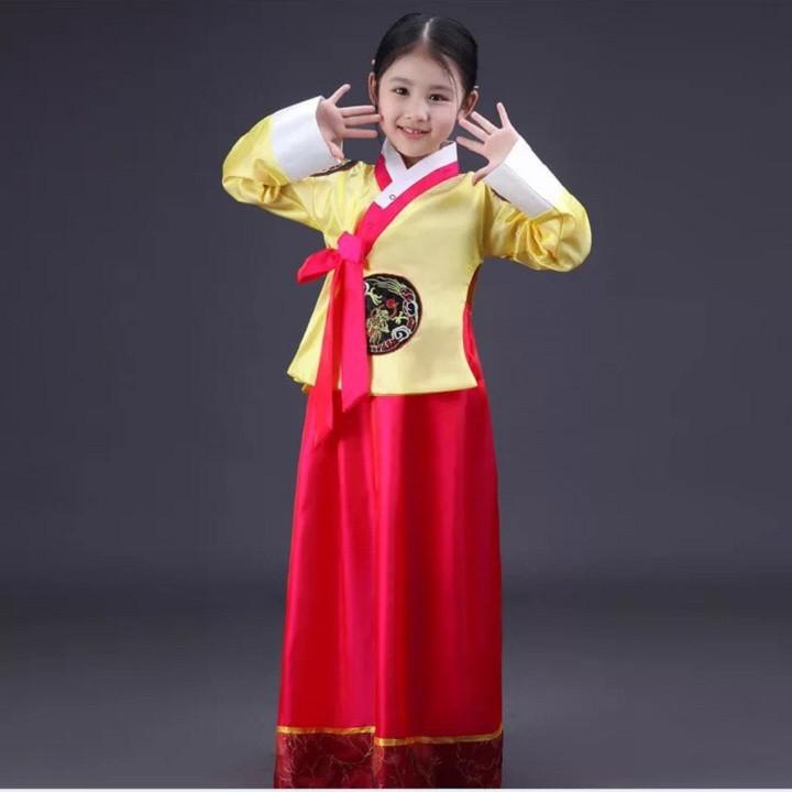 ẢNH THẬT - Trang Phục Truyền Thống Hàn Quốc Hanbok cho bé gái