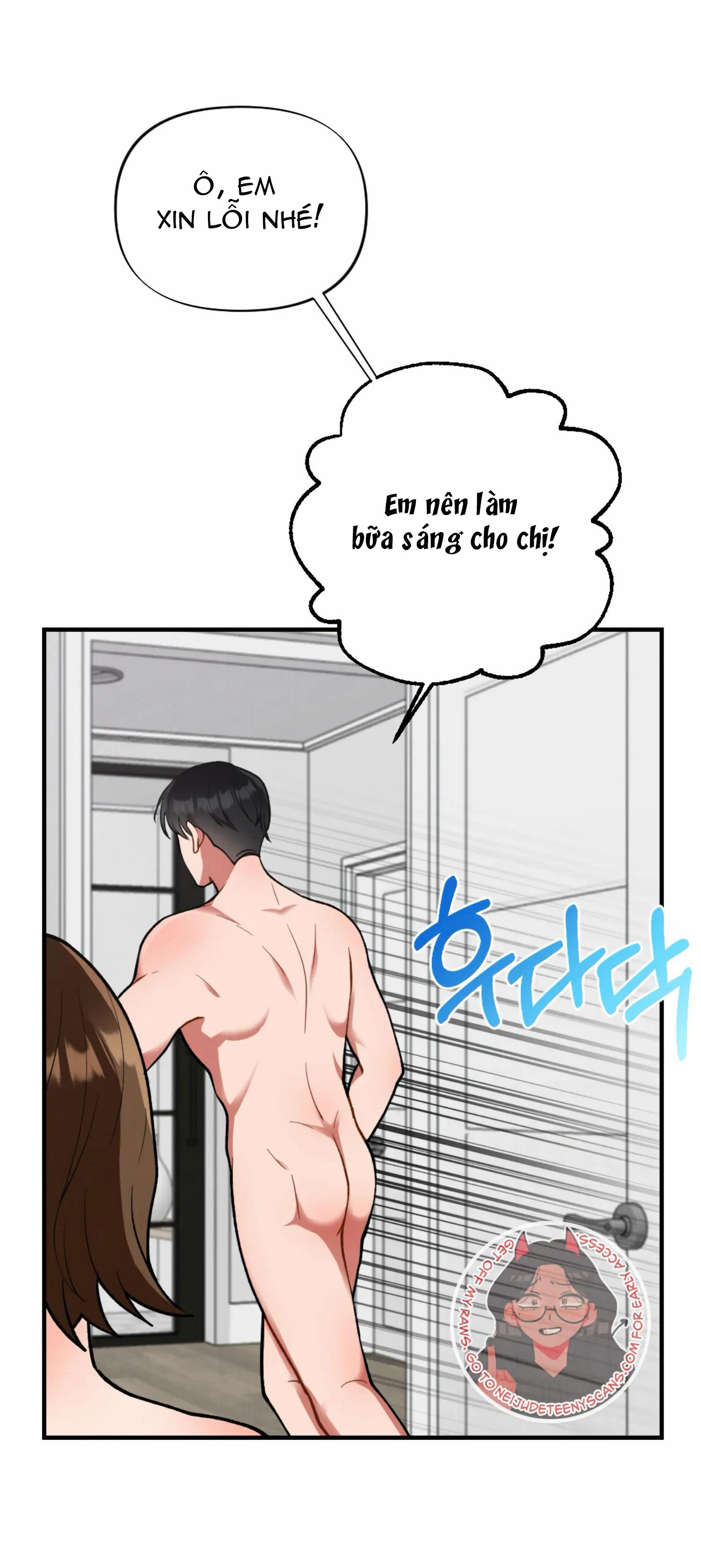 [18+] bạn của em trai không thể to như vậy! chapter 3.1 37