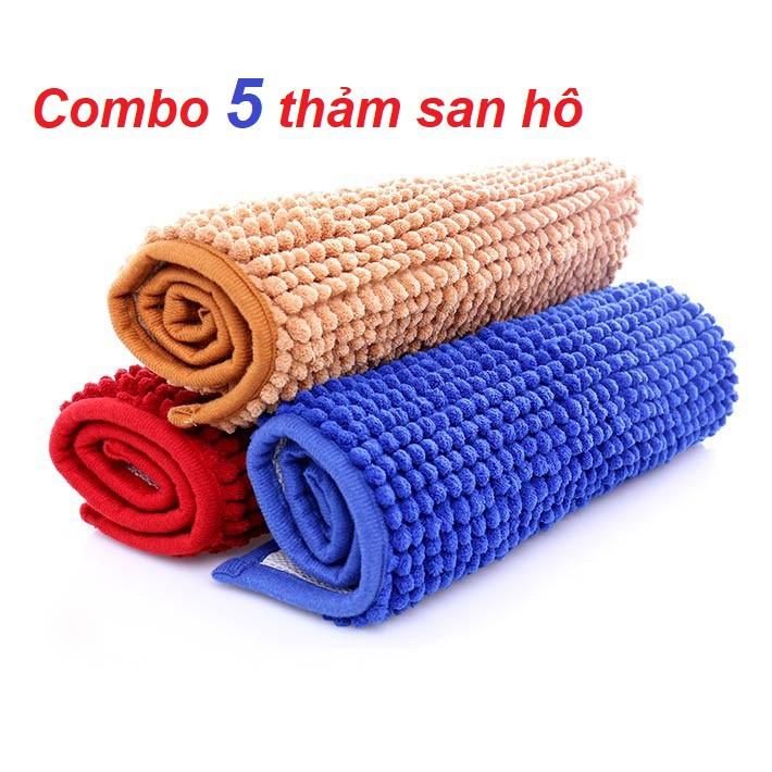 COMBO 5 thảm san hô chống trượt