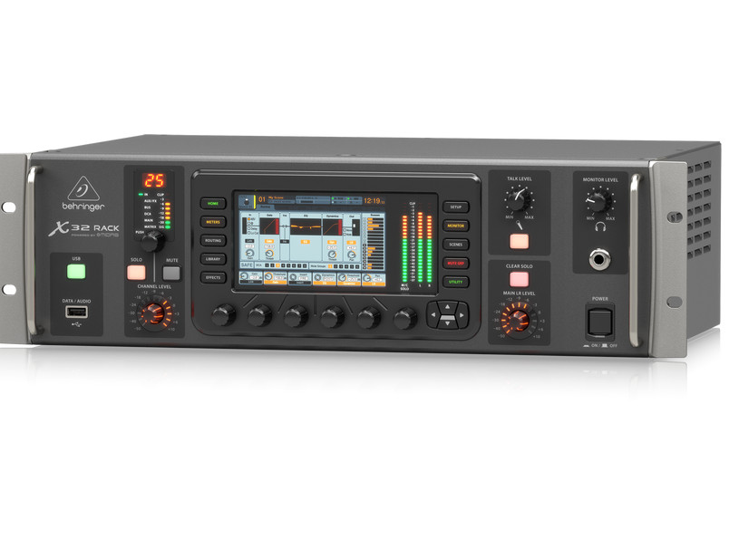 Bộ trộn âm thanh 40 kênh BEHRINGER, model: X32 RACK- Hàng Nhập Khẩu