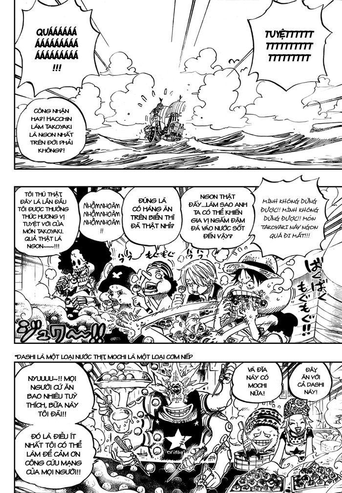 đảo hải tặc - one piece chapter 496 3