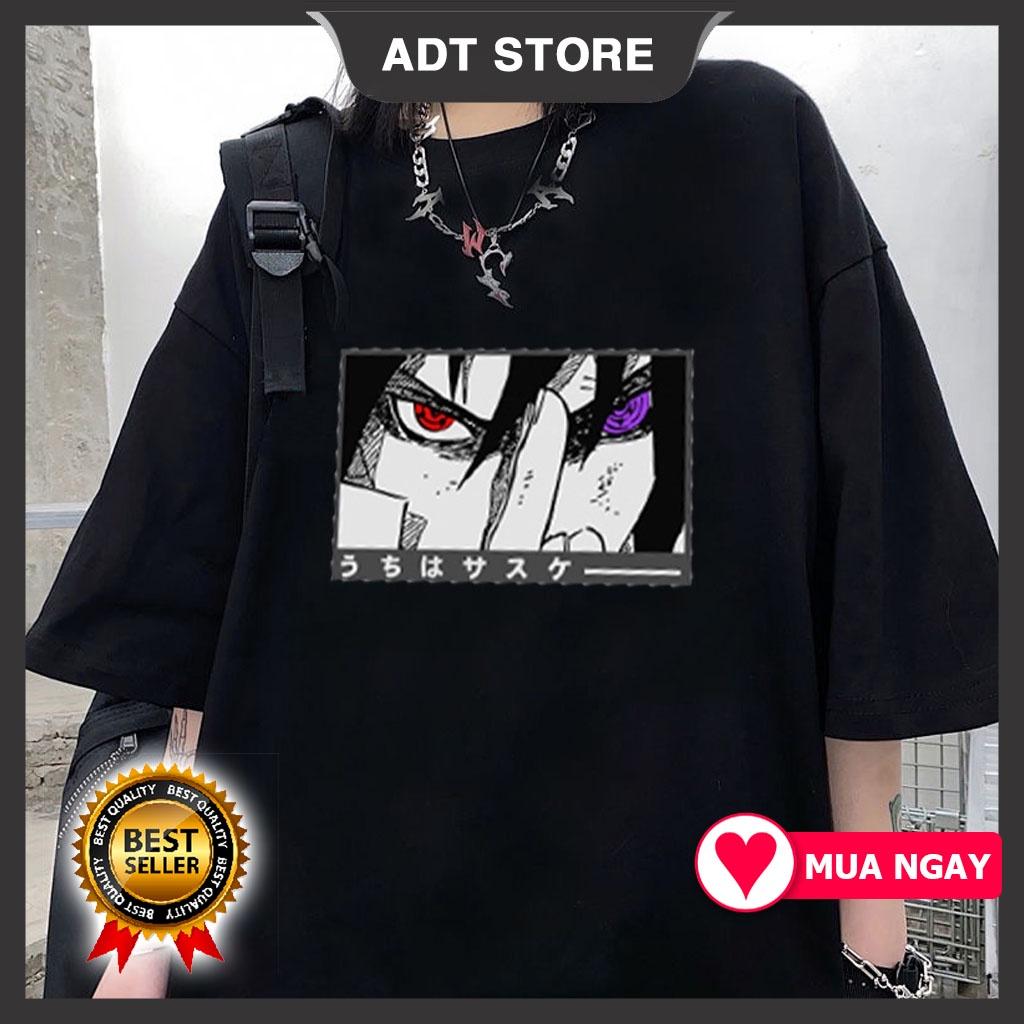 Áo thun unisex nam nữ form rộng Itachi Uchiha Anime Naruto mẫu HOT độc đẹp giá rẻ