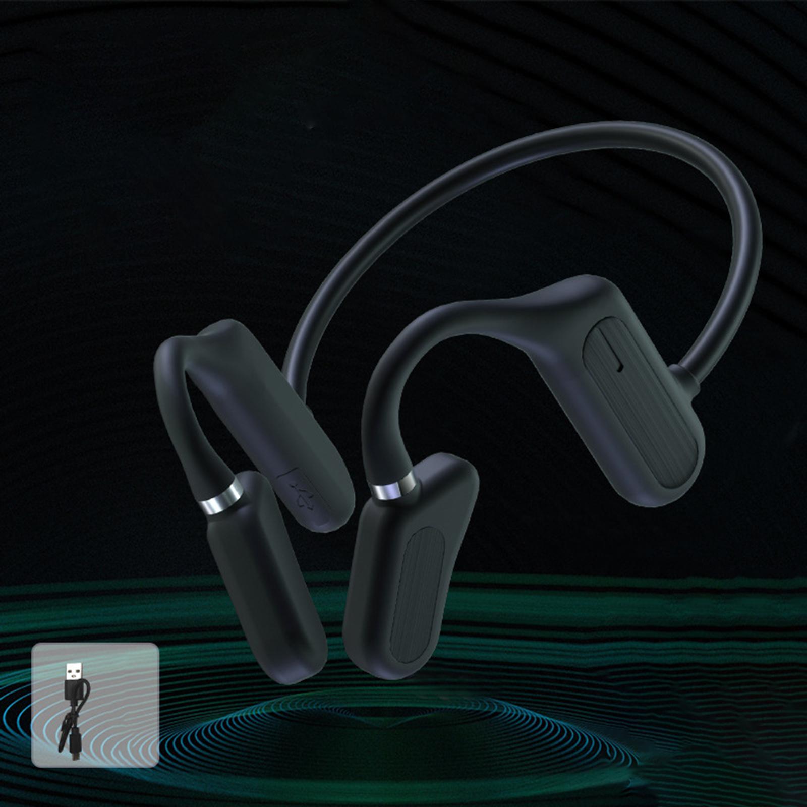 Bone Conduction Headphones Noise Reduction HD Calls 8H Music for Sports Climbing