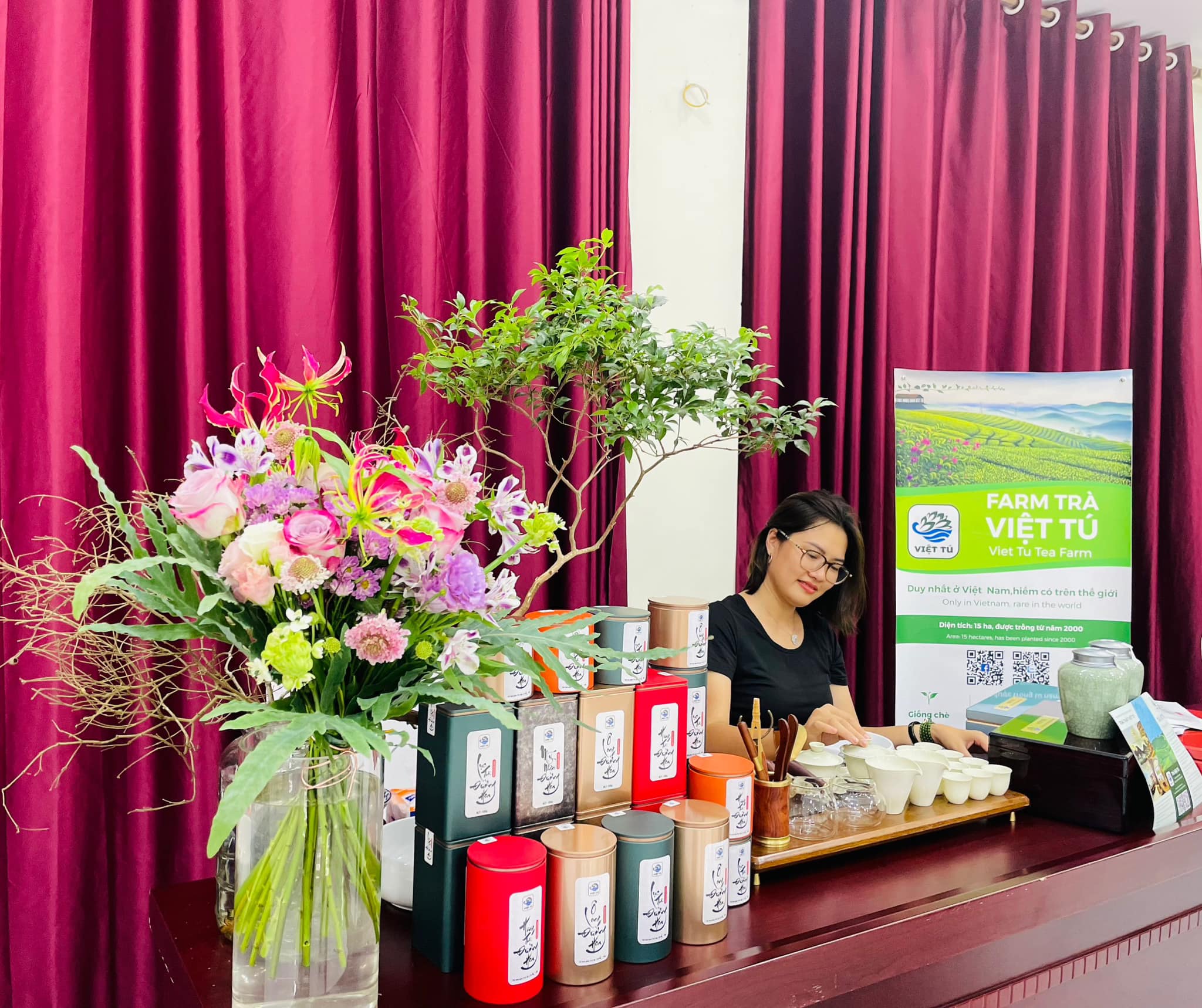 Set Tam Phẩm Danh Trà Đường Hoa, Set quà tặng Tinh hoa Trà cho người Việt