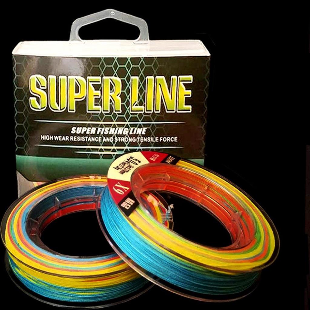 Dù Câu Cá Pe X9 Super Line 100m Dây Câu Cá Siêu Bền Siêu Mịn Dây Dù Câu Cá Giá Rẻ