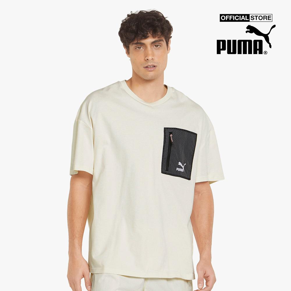 PUMA - Áo thun nam tay ngắn phom suông HC Pocket 534610