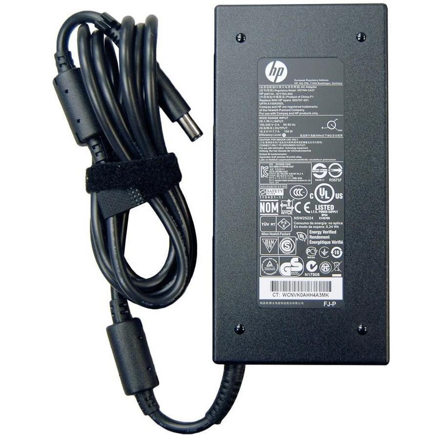 (ADAPTER) SẠC LAPTOP  DÀNH CHO HP 19.5V-7.7A (150W) Slim (Kim Lớn) kích thước đầu ghim 7.4 x 5.0 mm