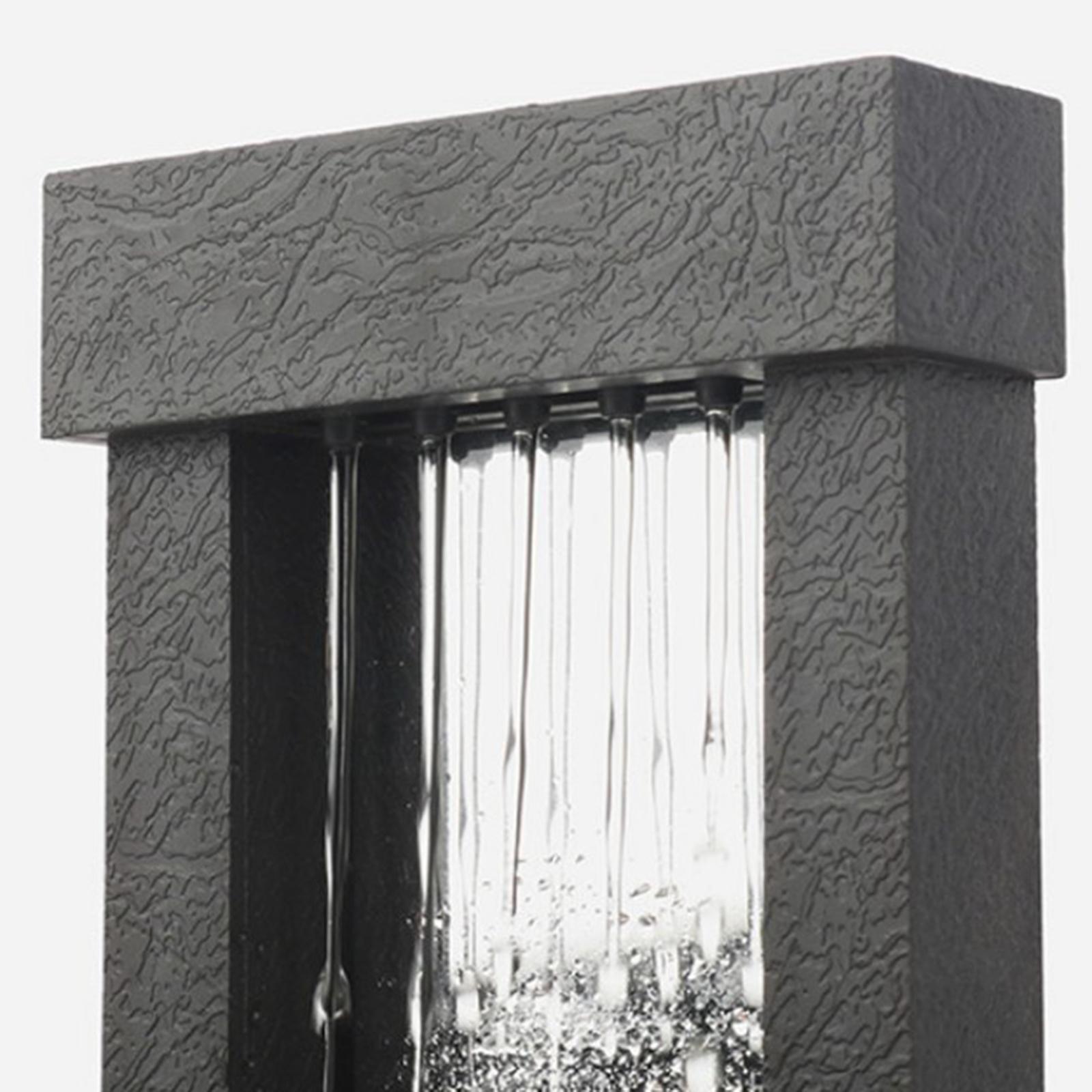 2x Table Feng Shui Meditation Fountain Decor Scene