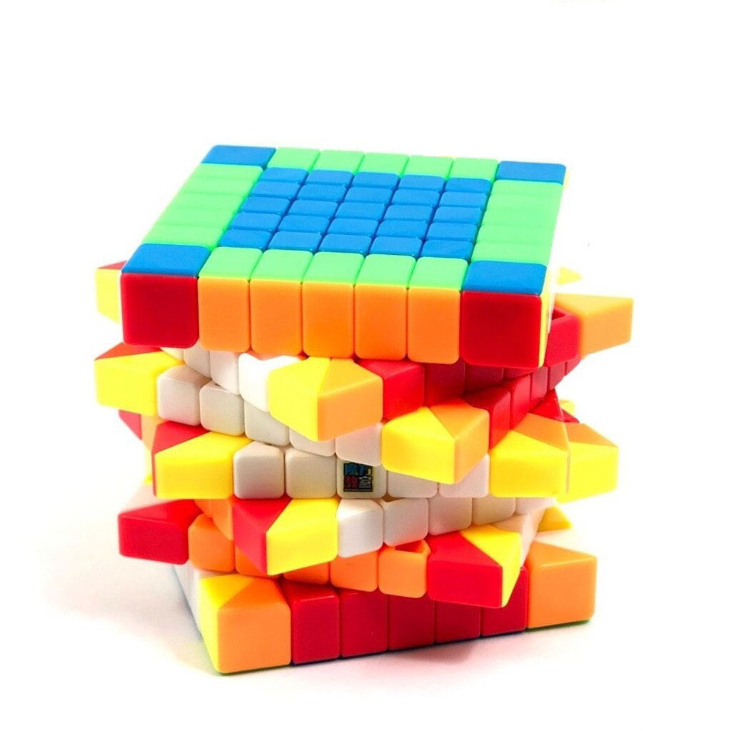 Rubik 7x7 cao cấp tặng kèm đế