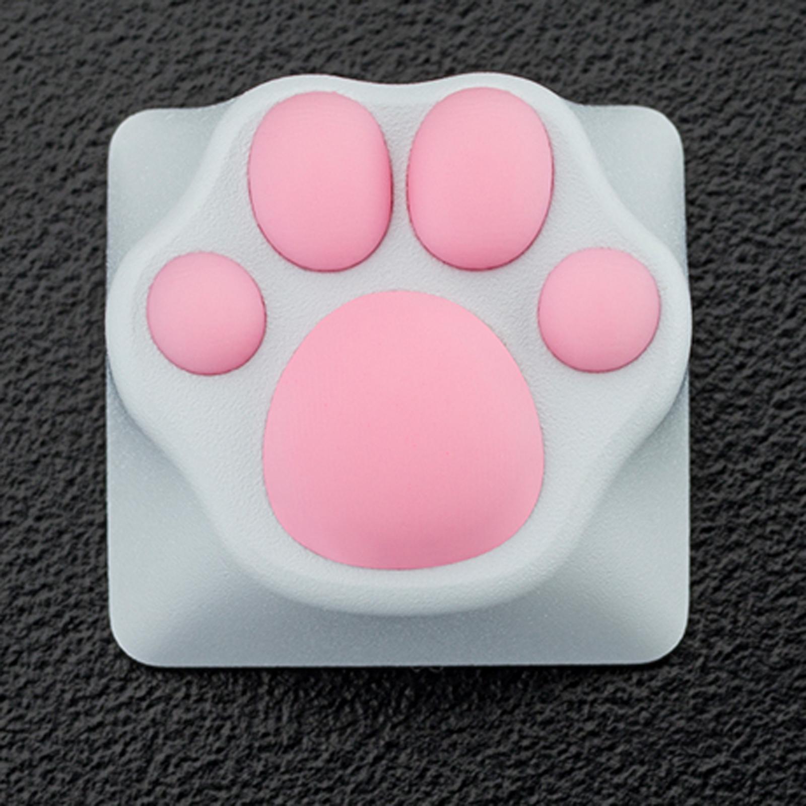 Custom Gaming Keycaps Machinery Keyboard keycaps Cat paw Shape ABS Base for ESC Key, Cat Claw for Cute Keyboard