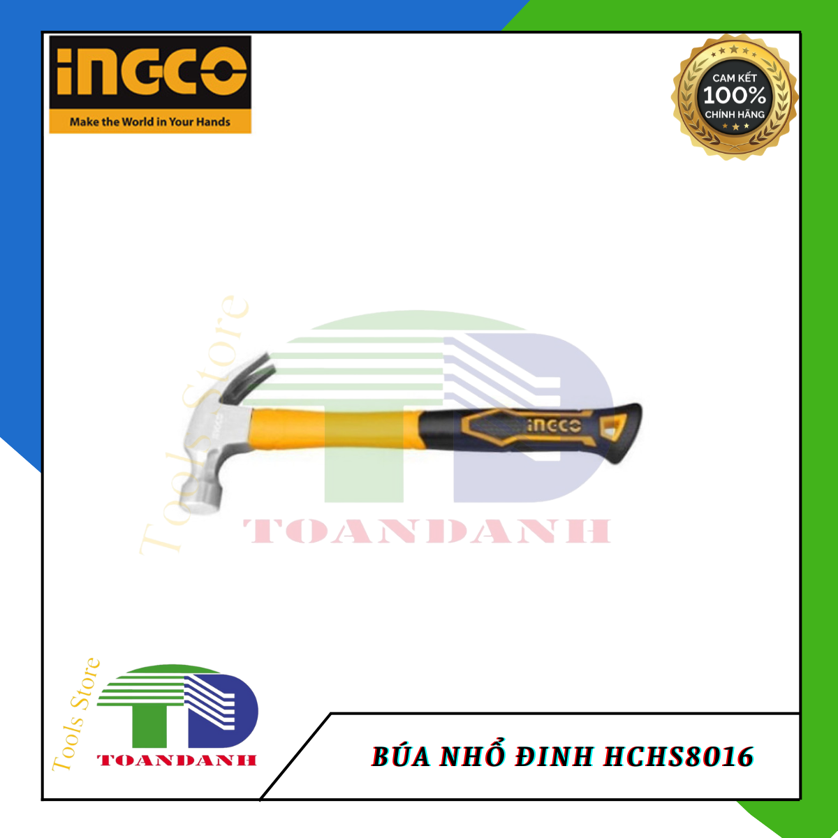 BÚA NHỔ ĐINH INGCO HCHS8016