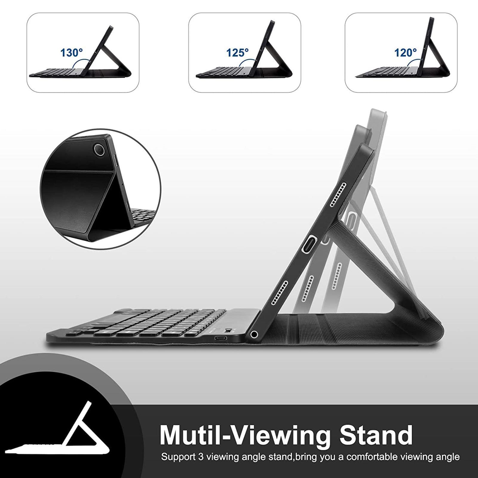 Stand Cover with Bluetooth Keyboard A
