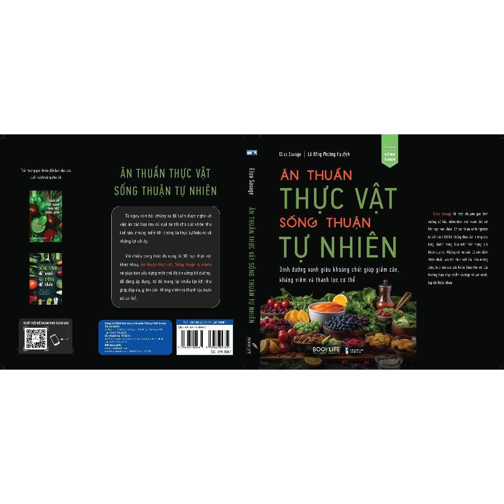 Sách - Ăn Thuần Thực Vật - Sống Thuận Tự Nhiên - Eliza Savage - 1980 Books