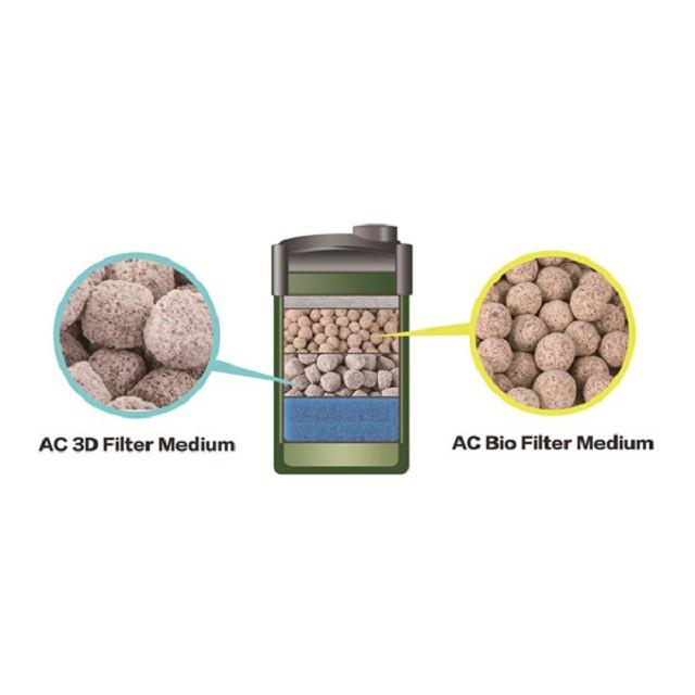 VẬT LIỆU LỌC BỂ CÁ AQUA CLEAN AC BIO FILTER 1 L