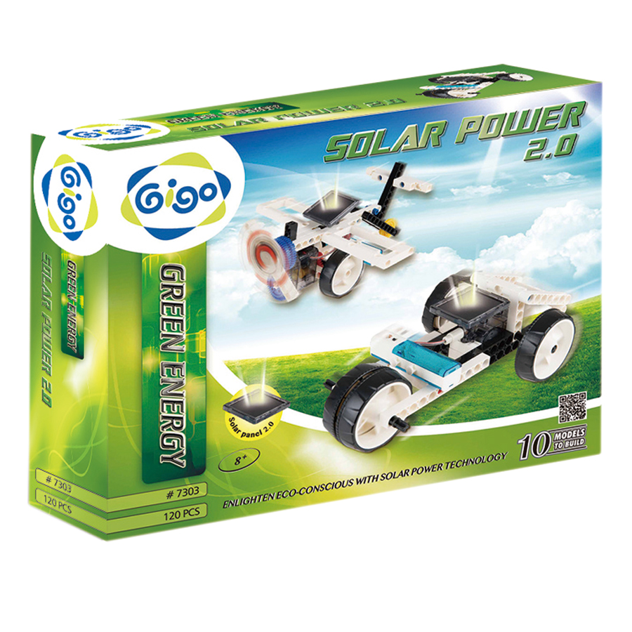 Đồ Chơi Điện Mặt Trời - Sản Xuất Điện Từ Tấm Pin Mặt Trời Gigo Toys 7303