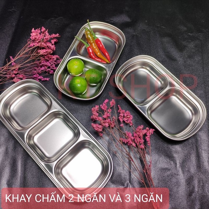 Khay Đựng Nước Sốt , Nước Chấm Bằng Inox 304 Chất Lượng Cao