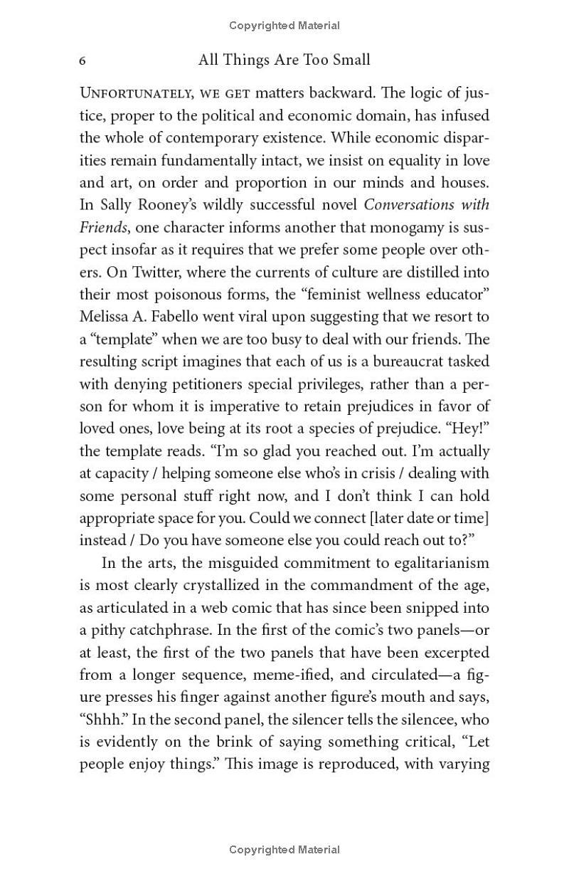 Sách ngoại văn: All Things Are Too Small - Essays In Praise Of Excess