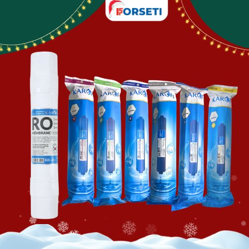 Combo 10 lõi lọc nước Karofi cho máy lọc nước Optimus Plus O-P1310 - Hàng chính hãng