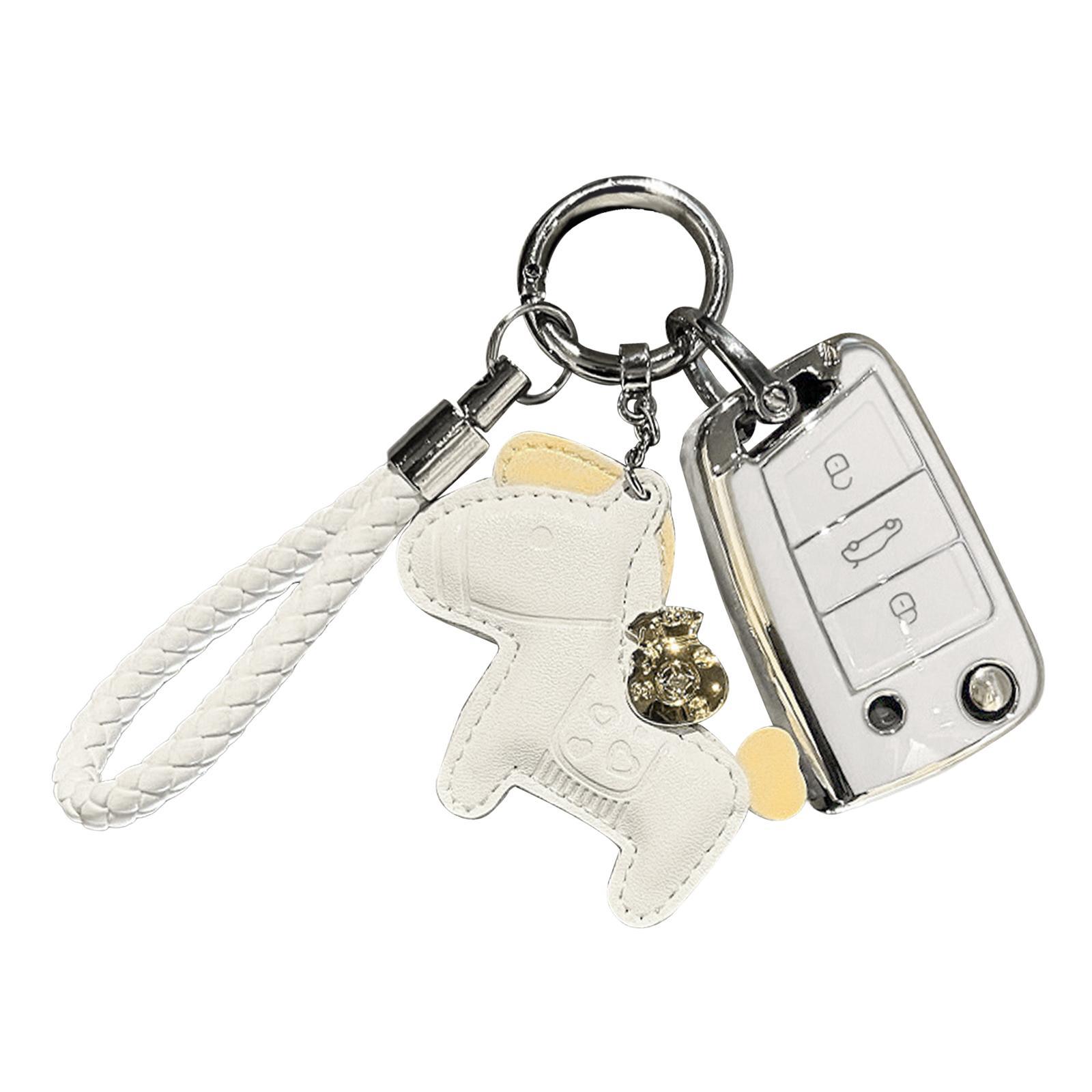 Car Key Cover Key Case with Key Chain Key Fob Cover for
