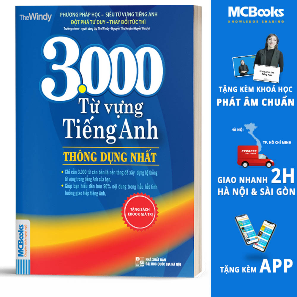 3000 Từ Vựng Tiếng Anh Thông Dụng Nhất (Tái Bản)