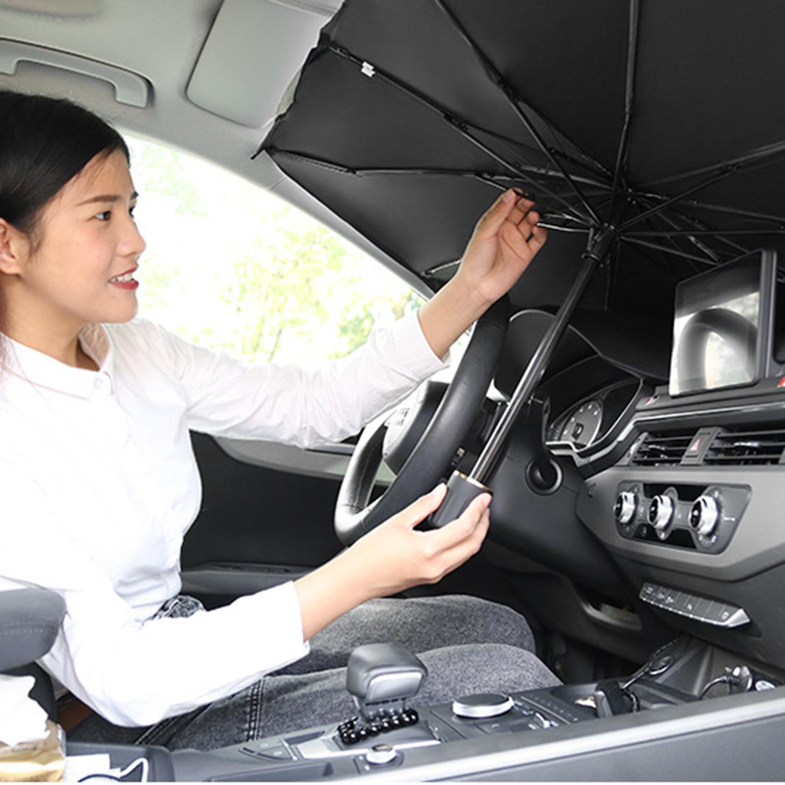 Foldable Car Windshield Sunshade Window Cover Sun Shade Umbrella