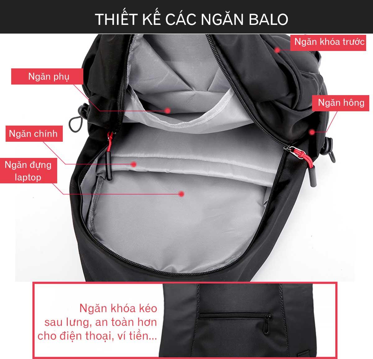 Balo Đi Học/Đi Chơi, Balo Thời Trang, Balo Laptop (EP08)