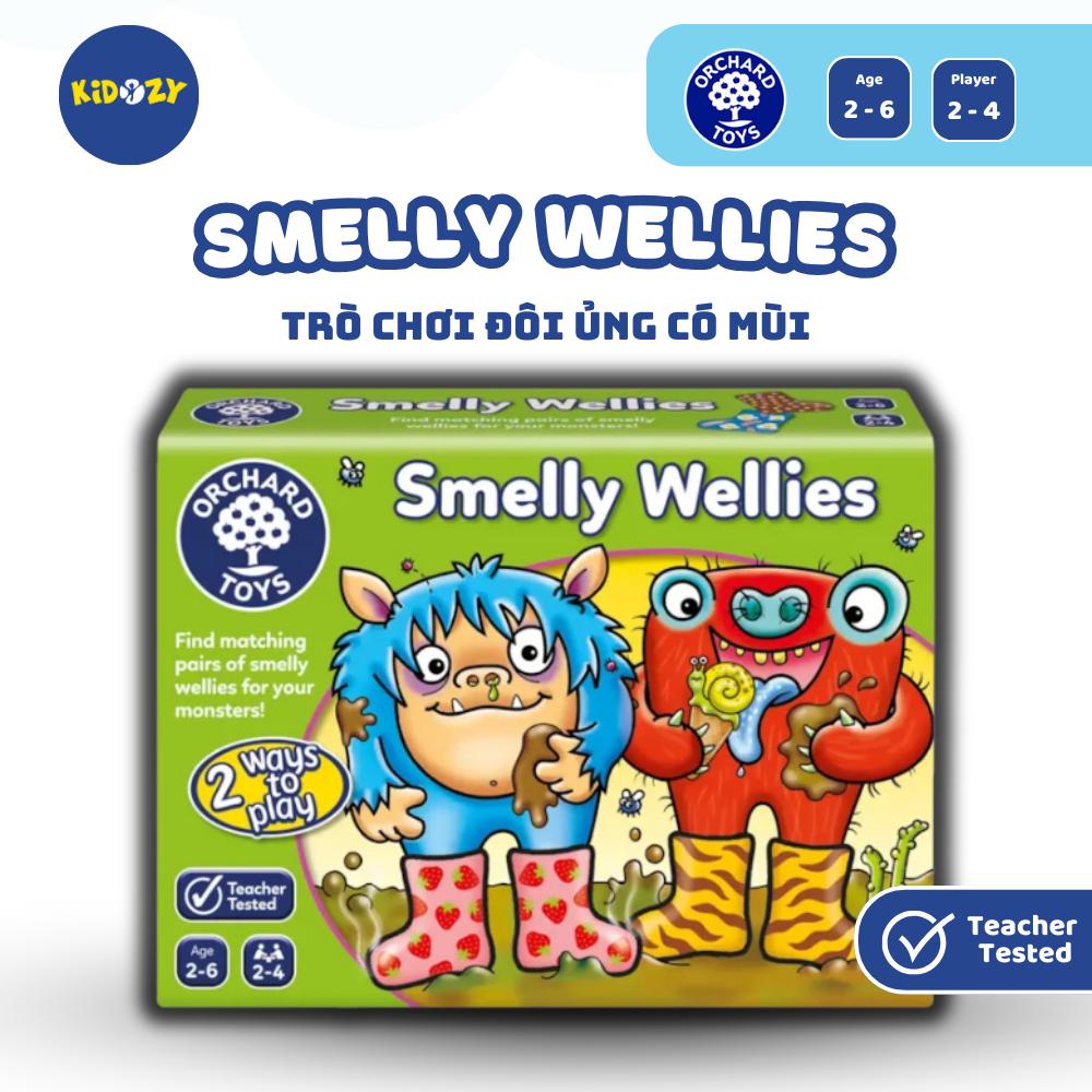 Trò chơi trí tuệ Smelly Wellies - Orchard Toys giúp trẻ phát triển kỹ năng quan sát và ghi nhớ