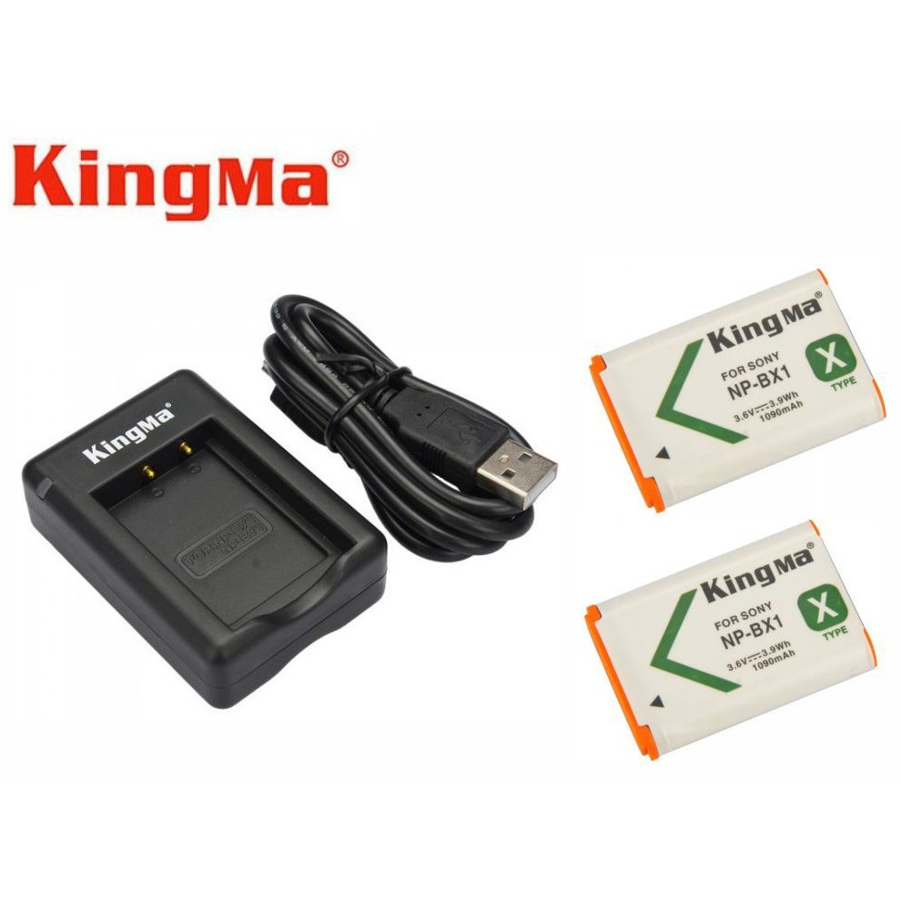 Combo 2 pin 1 sạc đôi Kingma for Sony NP-BX1 - Hàng chính hãng - Pin - Sạc máy ảnh, máy quay | DienMayHC.com