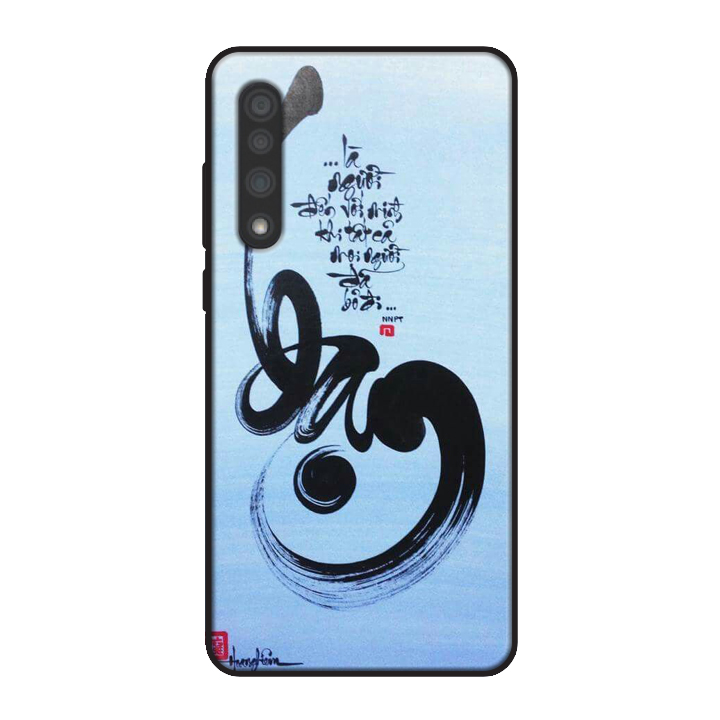 Ốp lưng điện thoại VSMART LIVE viền silicon dẻo TPU hình Thư Pháp - Hàng chính hãng
