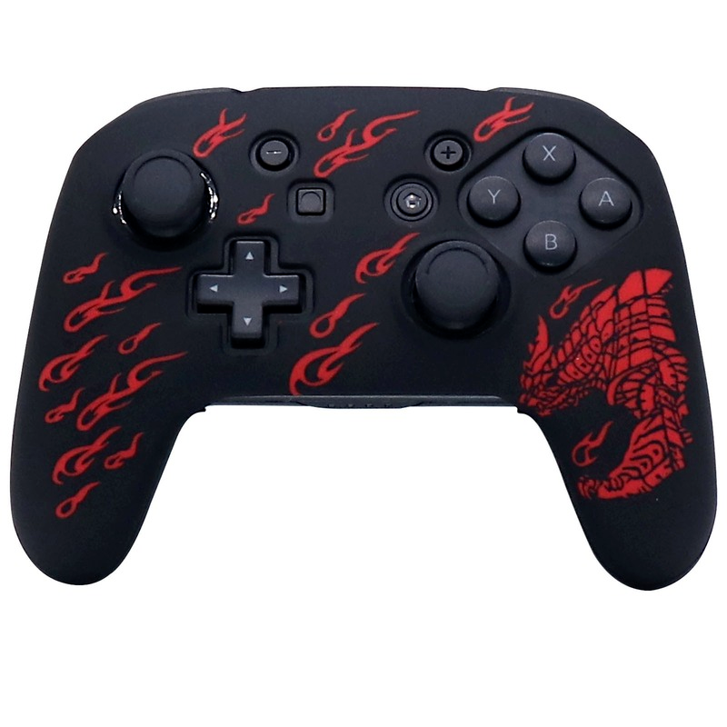 Skin vỏ silicone mềm mới cho Nintendo Switch Pro Controller Bộ điều khiển GamePad Sobystick Case Cover Console Console Trường hợp