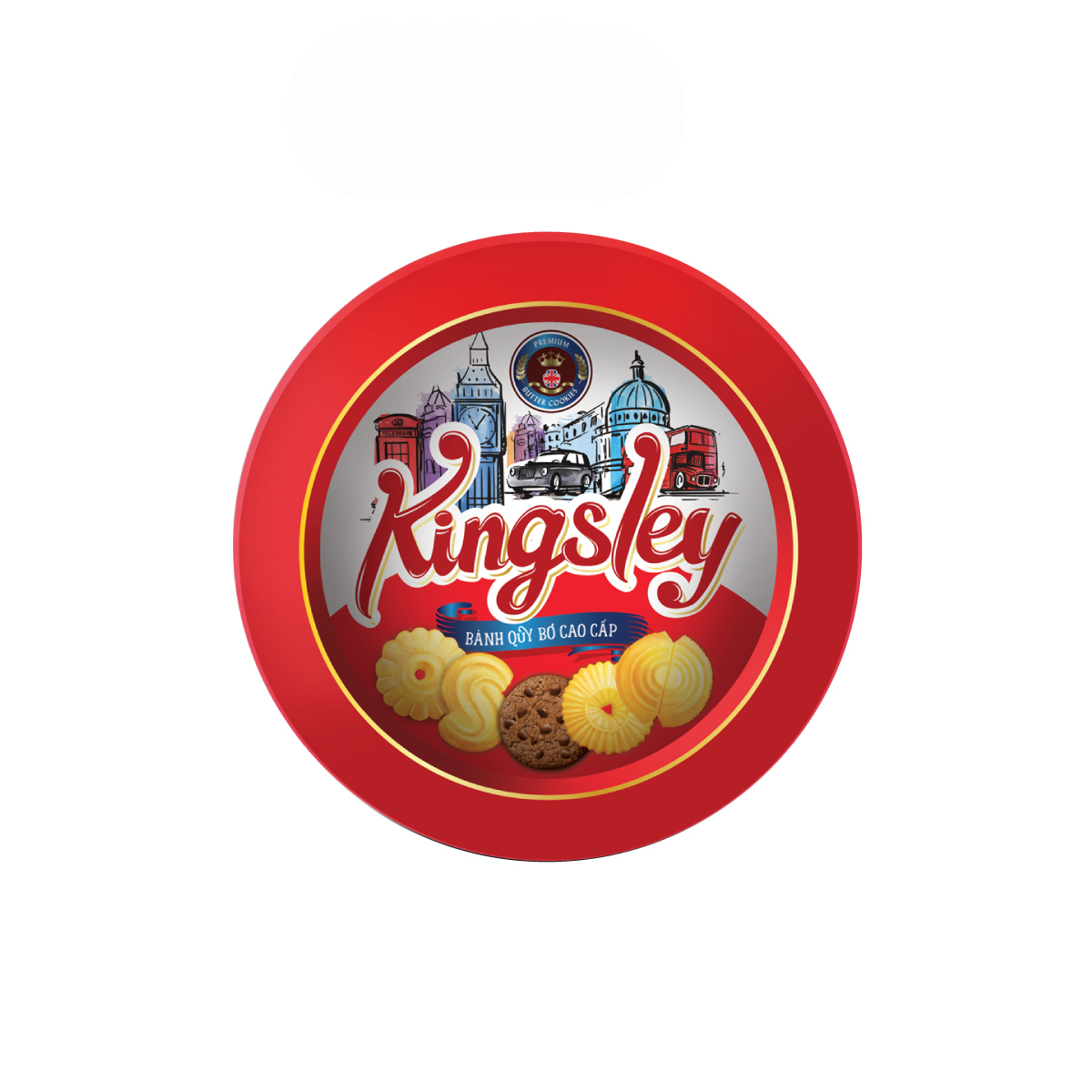 Bánh quy bơ cao cấp Kingsley 612