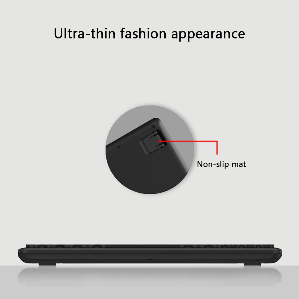 Bộ bàn phím chuột không dây FUDE IK6620 Ultra Slim 2.4G cho máy tính để bàn Laptop PC