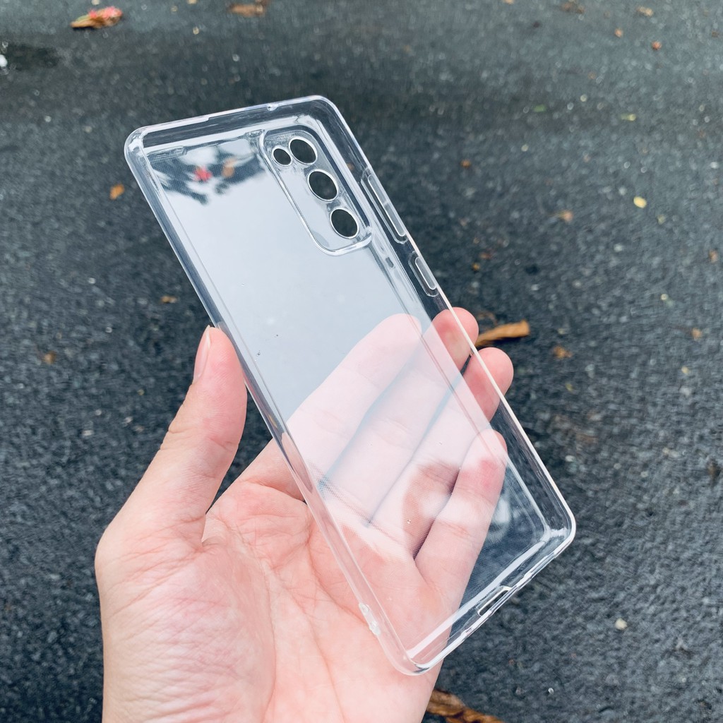 Ốp lưng ss s20 fe silicon trong suốt GOR bảo vệ camera phụ kiện