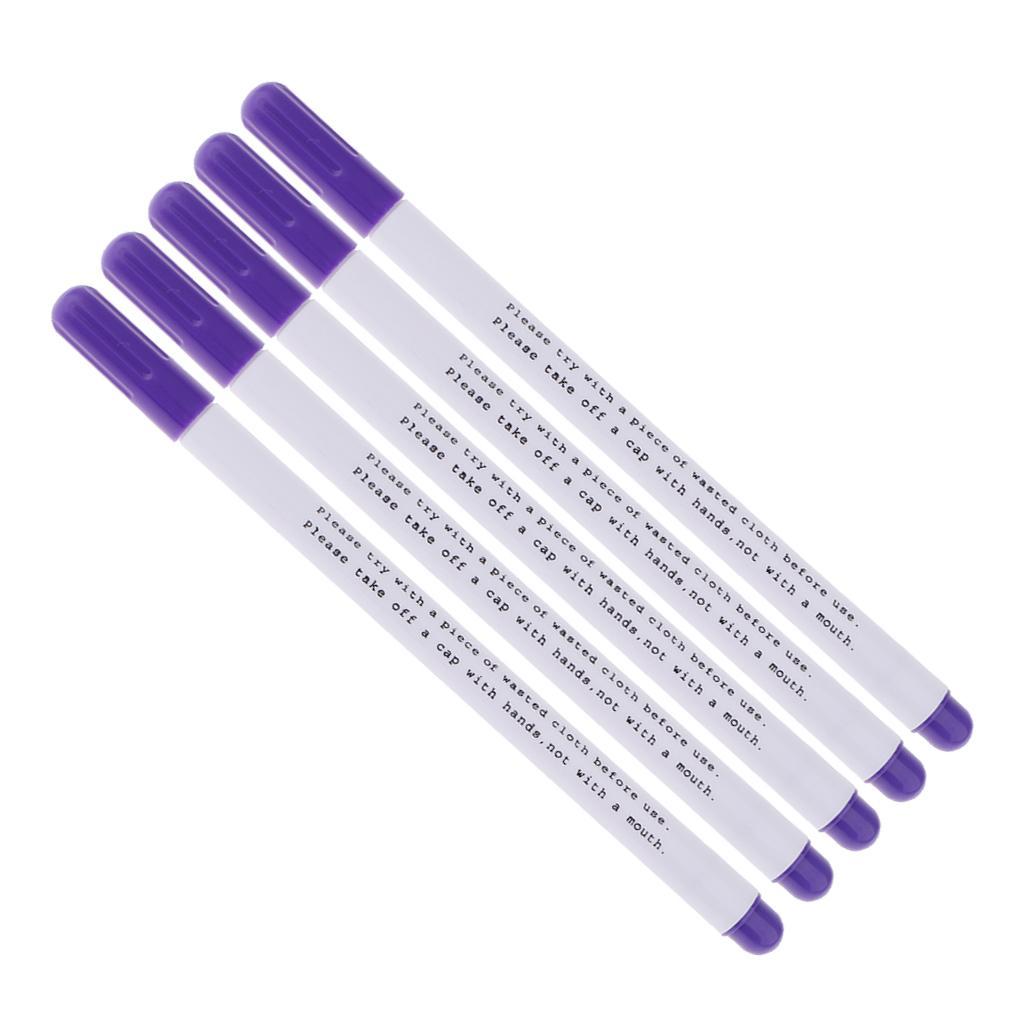 10pcs Water Erasable Pen Water Soluble Pens for Fabric Temporary Marking