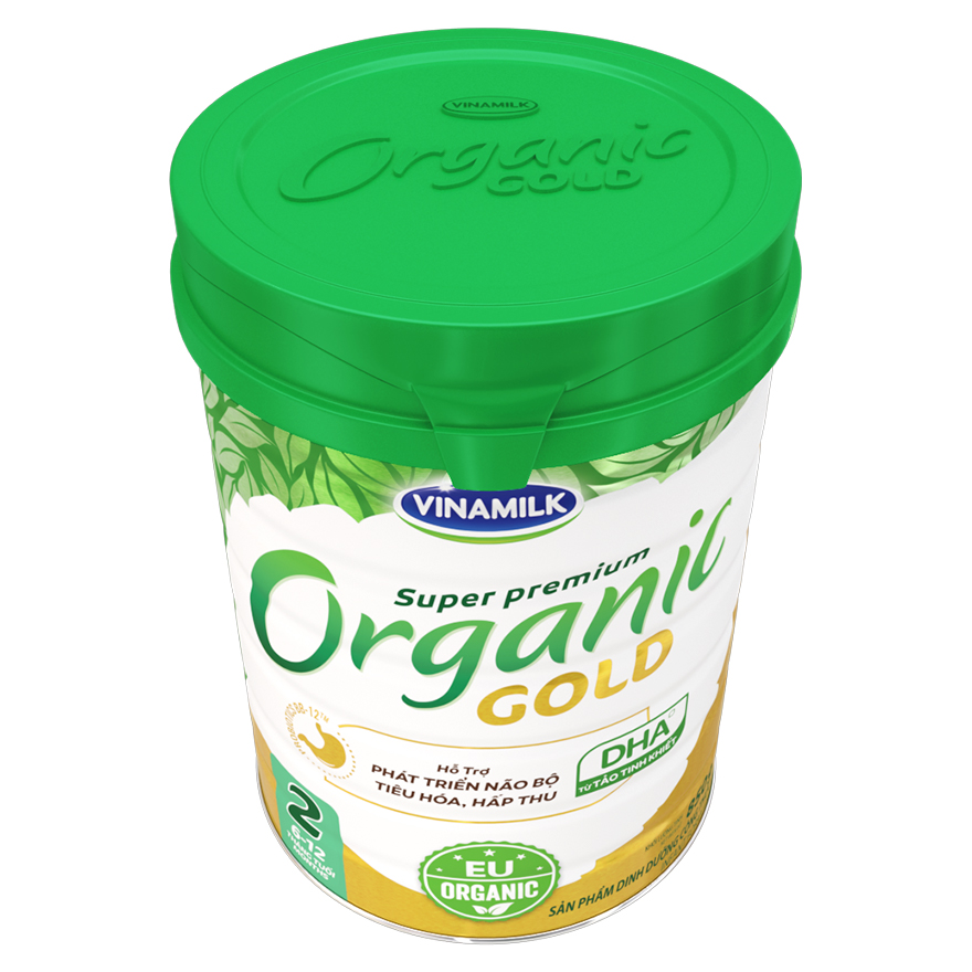 Sữa Bột Vinamilk Organic Gold Step 2 (850g / Hộp Thiếc)