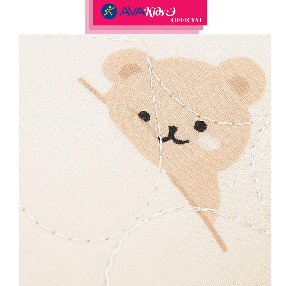 Gối chặn Bessla 35x24x12 cm - Gấu (0 - 6 tháng) - Hàng Chính Hãng