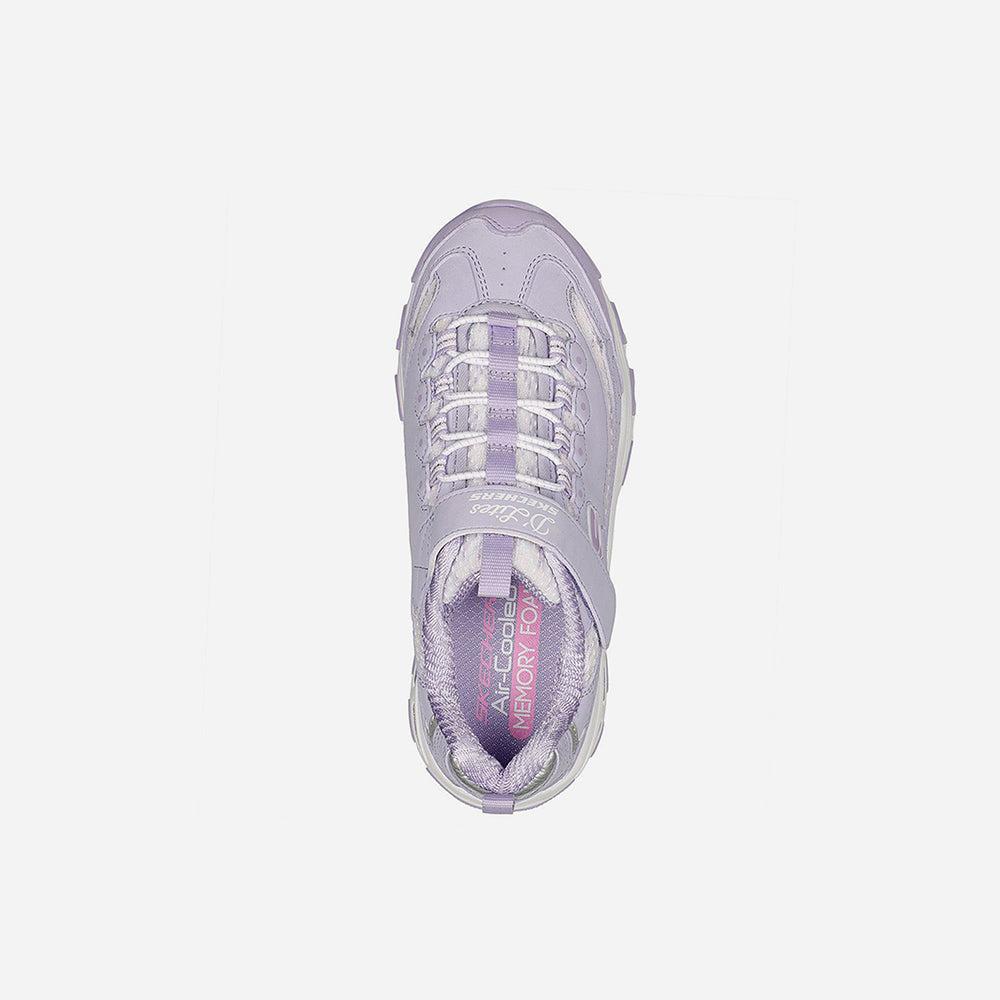 Giày sneaker bé gái Skechers D'Lites - 303904L-LVMT