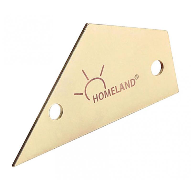 Fret Rocker Metal Fret Guitar Luthier Tool Accessory Golden