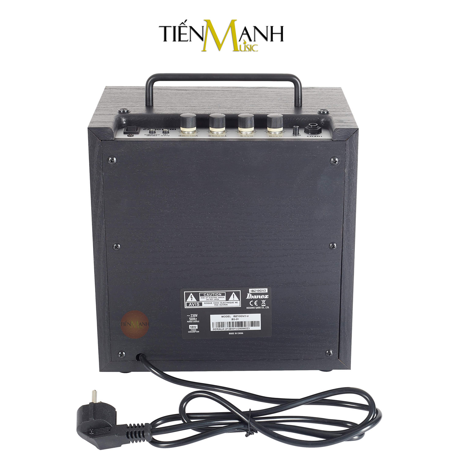 Ampli Đàn Guitar Điện Ibanez IBZ10GV2 (10W) - Amply Electric Ghita Solo Combo Amplifier IBZ Hàng Chính Hãng - Kèm Móng Gẩy DreamMaker