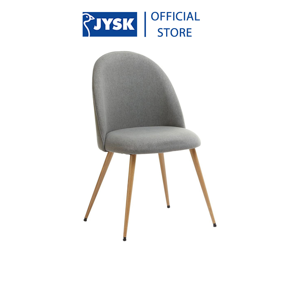 Ghế bàn ăn | JYSK Kokkedal | kim loại/polyester | nhiều màu | R52xS54xC84cm