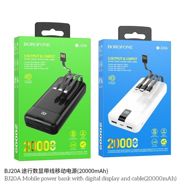 PIN SẠC DỰ PHÒNG BJ20A 20000MAH - JL