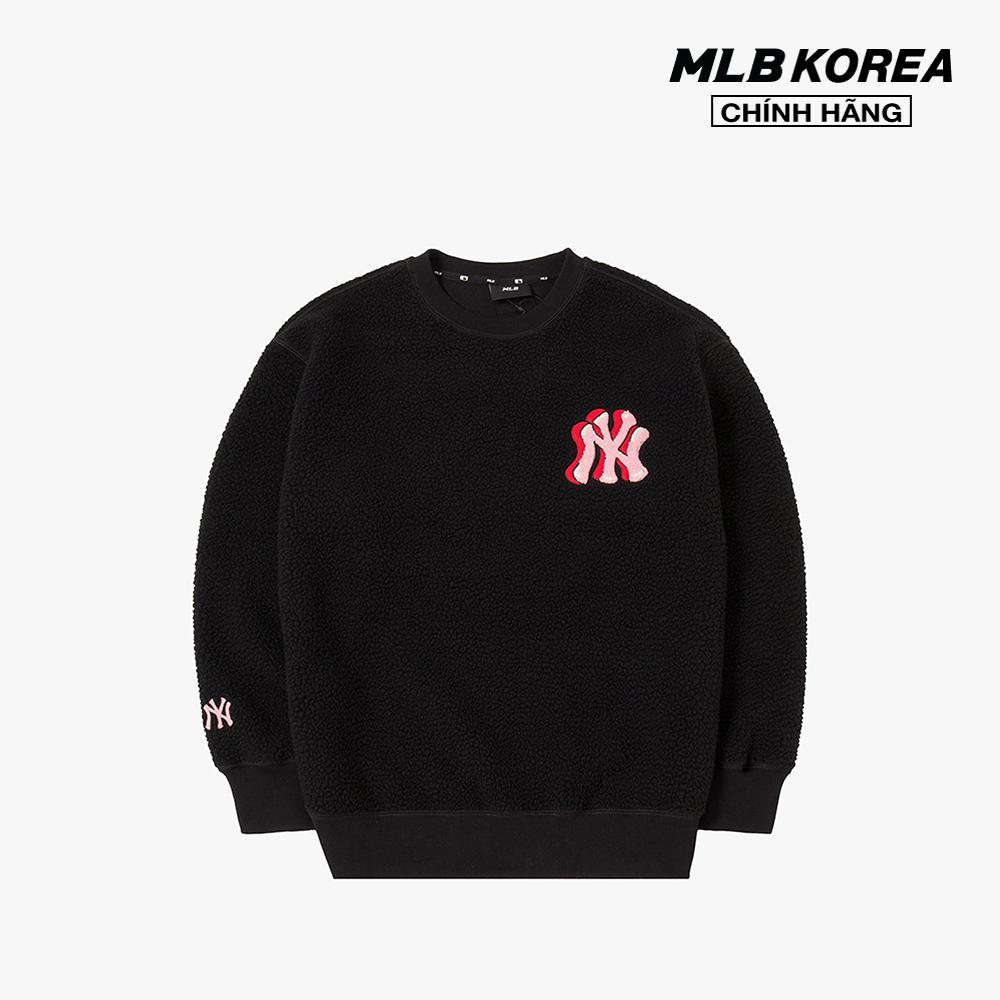 MLB - Áo sweatshirt cổ tròn tay phom suông hiện đại 3AMTL0326-50BKS